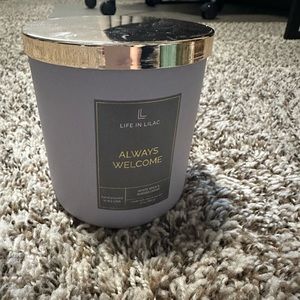 Life in Lilac Always Welcome Candle